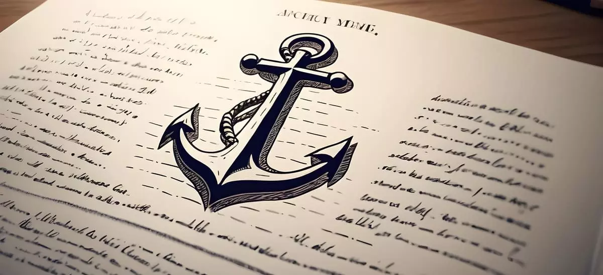 anchor tekst